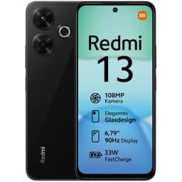 Смартфон Xiaomi Redmi 13 6 Midnight Black Global Version, Черный — фото 1