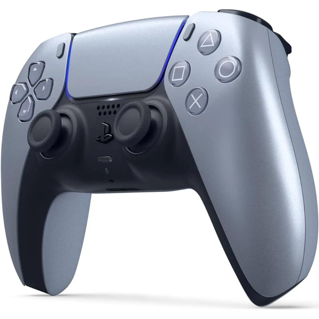 Джойстик беспроводной Sony DualSense для PS5 Sterling Silver, Серебристый — фото 2