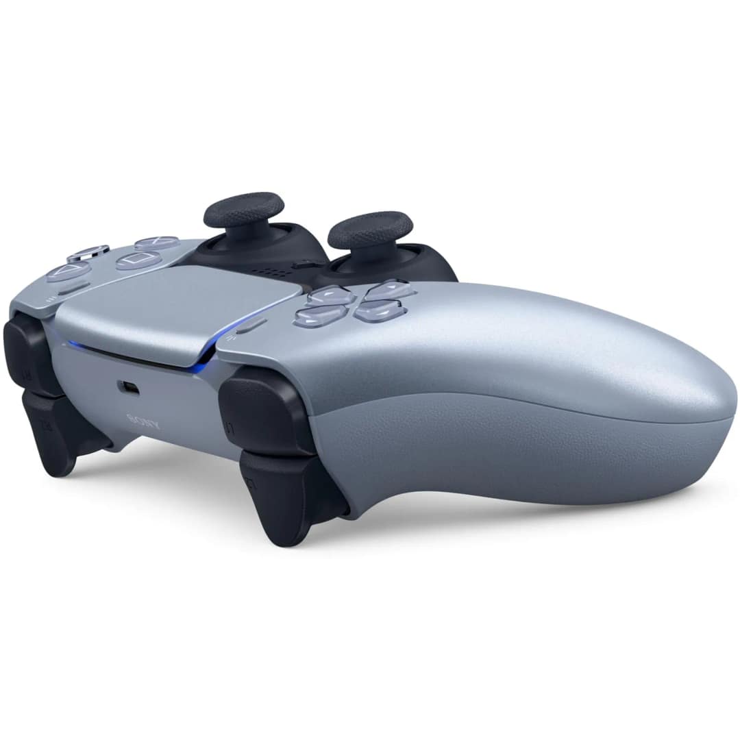 Джойстик беспроводной Sony DualSense для PS5 Sterling Silver, Серебристый — фото 4