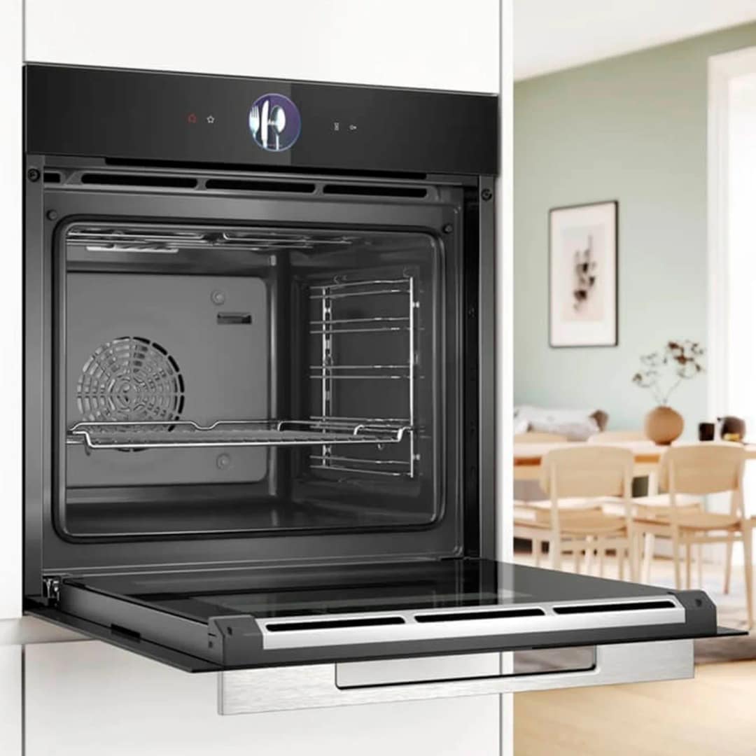 Электрический духовой шкаф Bosch Serie 8 HBG7363B1 Black, Черный — фото 4