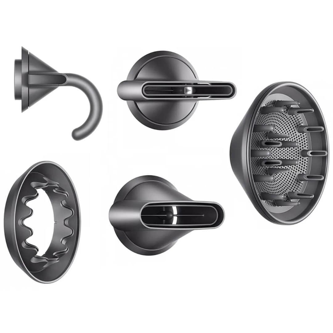 Фен Dyson Supersonic HD12 Professional Edition Silver Nickel, Серебристый — фото 4