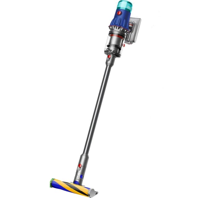 Пылесос Dyson V12 Detect Slim Fluffy SV46 Blue Nickel, Серебристый