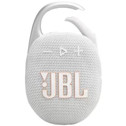Портативная колонка JBL Clip 5, White — фото 1