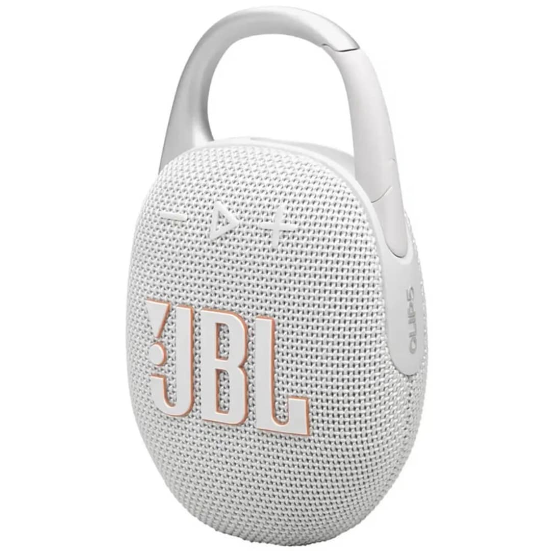 Портативная колонка JBL Clip 5, White — фото 4