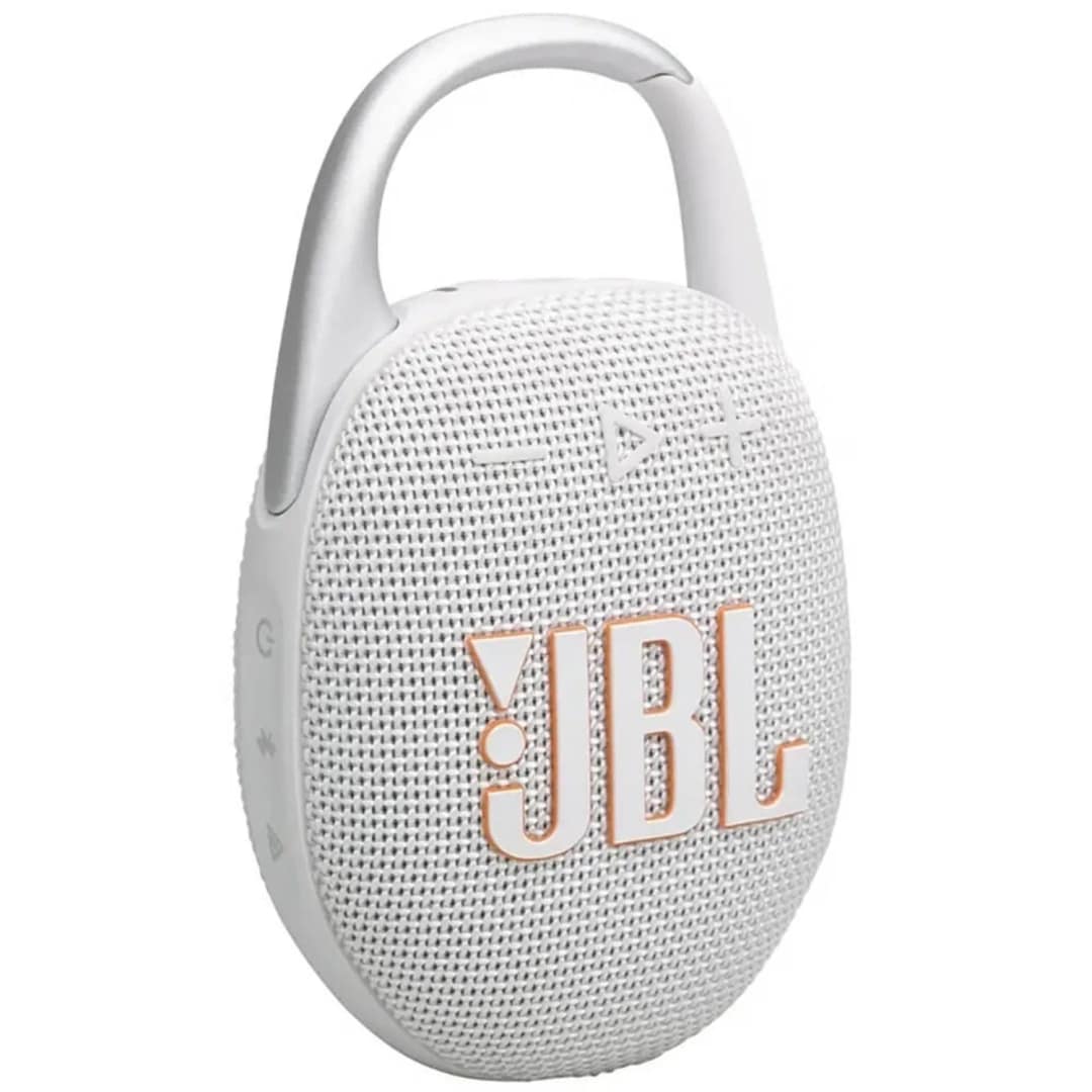 Портативная колонка JBL Clip 5, White — фото 6