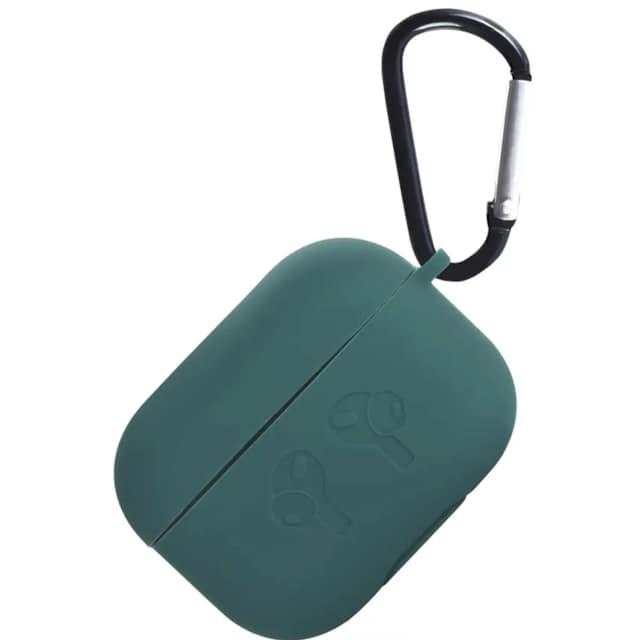 Силиконовый чехол Gurdini для AirPods Pro 2 Green, Зеленый