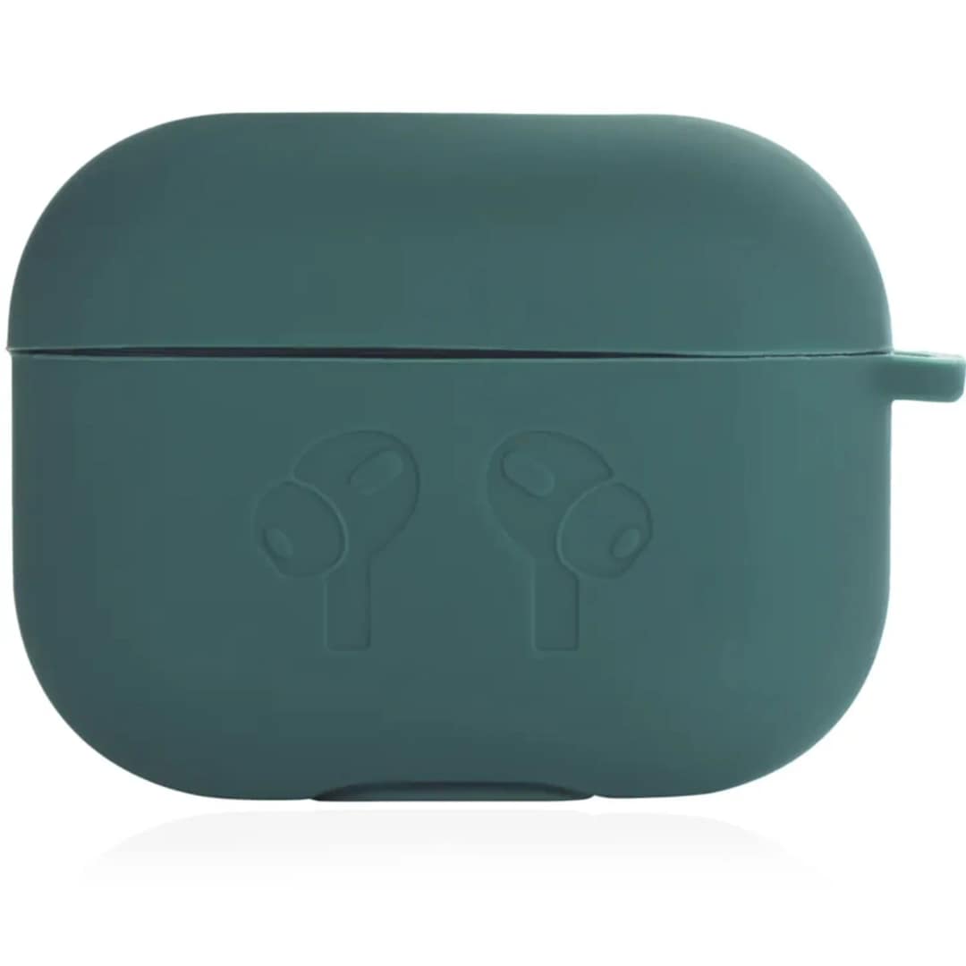 Силиконовый чехол Gurdini для AirPods Pro 2 Green, Зеленый — фото 2