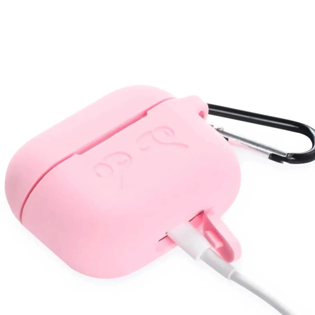 Силиконовый чехол Gurdini для AirPods Pro 2 Pink, Розовый — фото 3