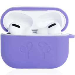 Силиконовый чехол Gurdini для AirPods Pro 2 Purple, Фиолетовый — фото 2