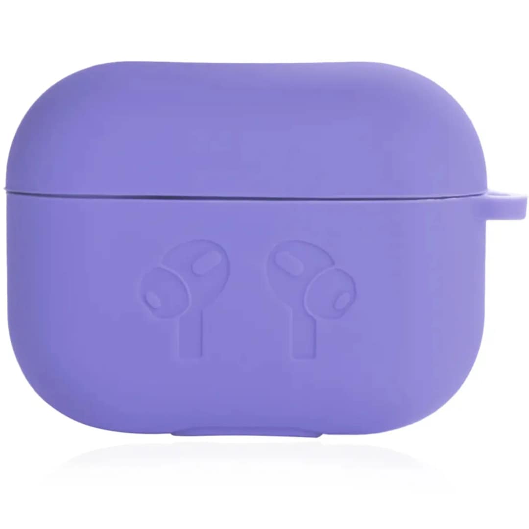 Силиконовый чехол Gurdini для AirPods Pro 2 Purple, Фиолетовый — фото 3