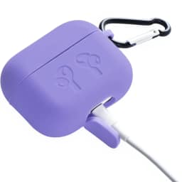 Силиконовый чехол Gurdini для AirPods Pro 2 Purple, Фиолетовый — фото 4