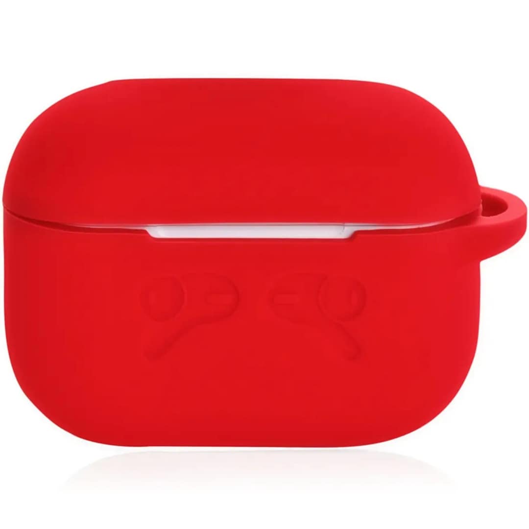 Силиконовый чехол Gurdini для AirPods Pro 2 Red, Красный — фото 2