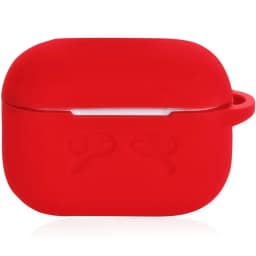 Силиконовый чехол Gurdini для AirPods Pro 2 Red, Красный — фото 2
