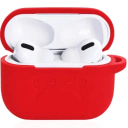 Силиконовый чехол Gurdini для AirPods Pro 2 Red, Красный — фото 3