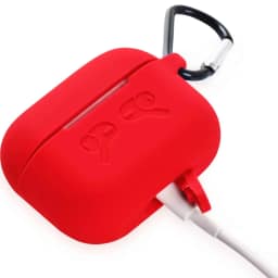Силиконовый чехол Gurdini для AirPods Pro 2 Red, Красный — фото 4