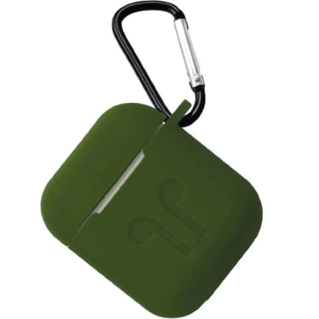 Силиконовый чехол Gurdini для AirPods 2 Green, Зеленый