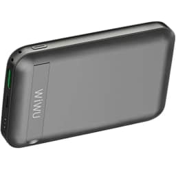 Внешний аккумулятор WiWU Snap Cube Magsafe Wireless Charge SC 10000 mAh Black, Черный — фото 3
