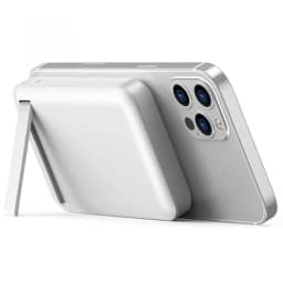 Внешний аккумулятор WiWU Snap Cube Magsafe Wireless Charge SC 10000 mAh White, Белый — фото 1