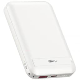 Внешний аккумулятор WiWU Snap Cube Magsafe Wireless Charge SC 10000 mAh White, Белый — фото 2