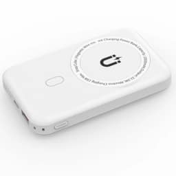 Внешний аккумулятор WiWU Snap Cube Magsafe Wireless Charge SC 10000 mAh White, Белый — фото 4