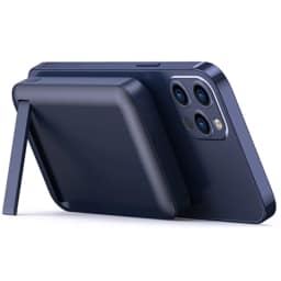 Внешний аккумулятор WiWU Snap Cube Magsafe Wireless Charge SC 10000 mAh Blue, Синий — фото 1