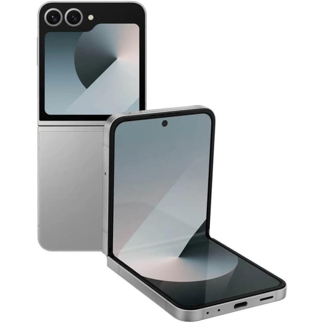Смартфон Samsung Galaxy Z Flip6 12 Silver Shadow, Серый