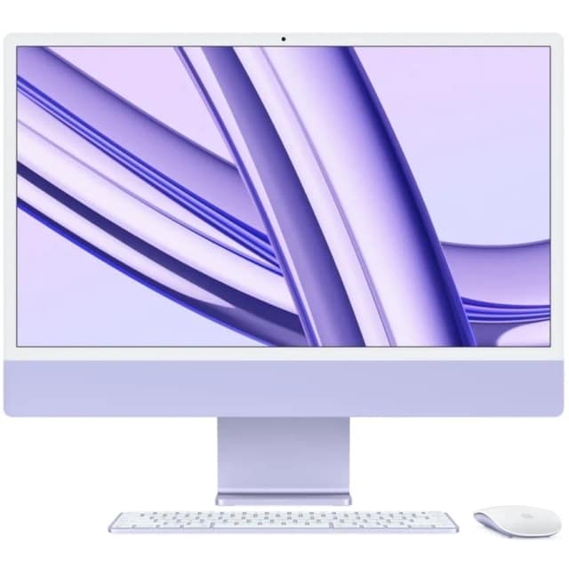 Моноблок Apple iMac 24 Retina 4.5K M3 8C CPU 10C GPU Purple, Фиолетовый