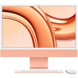 Моноблок Apple iMac 24 Retina 4.5K M3 8C CPU 10C GPU Orange, Оранжевый — фото 1