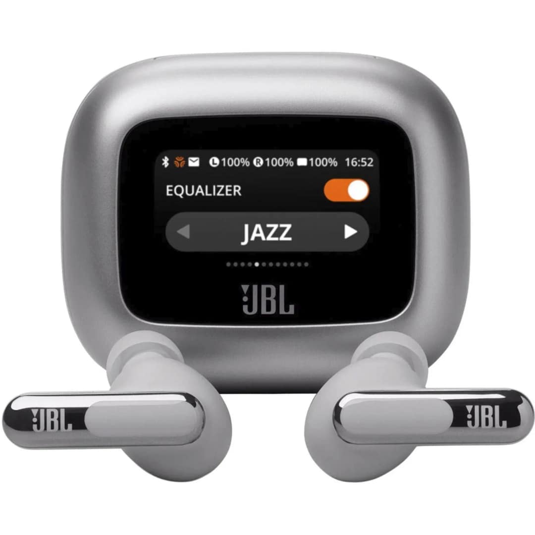 Наушники JBL Live Beam 3 Silver, Серебристый — фото 2