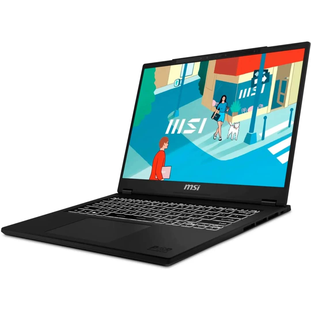 Ноутбук MSI Modern 14 H D13MG-090RU 14 FHD IPS i5-13420H SSD Black, Черный — фото 4