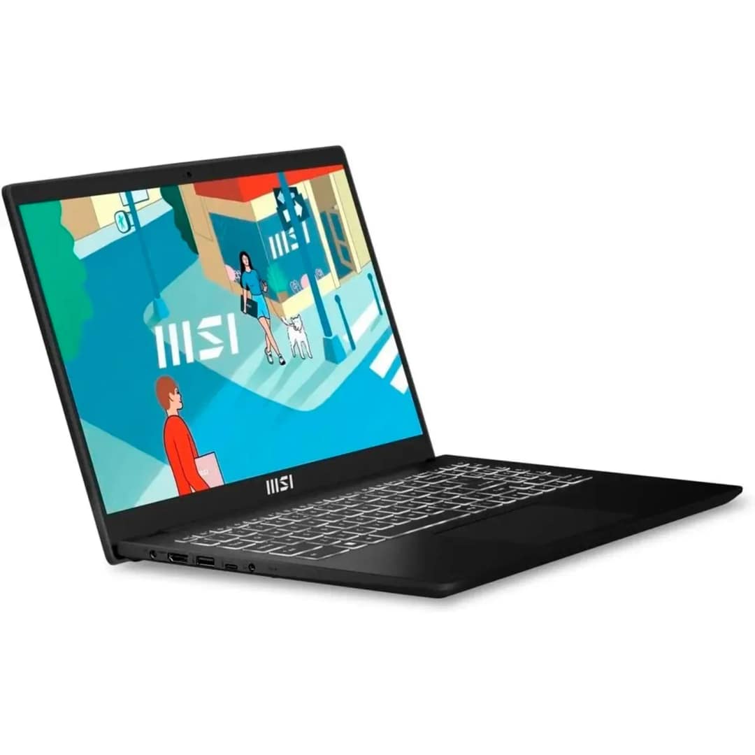 Ноутбук MSI Modern 15 H B13M-099RU 15.6 FHD IPS i7-13700H SSD Black, Черный — фото 3