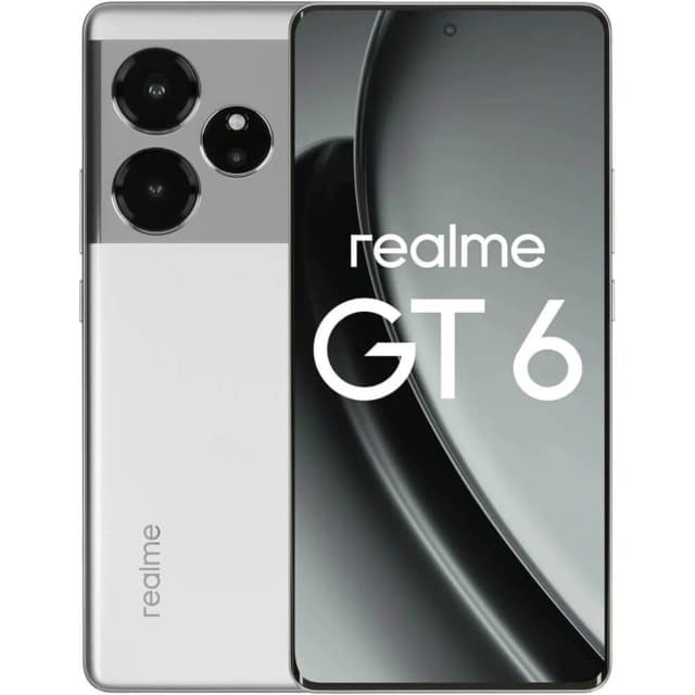 Смартфон Realme GT 6 12 Fluid Silver, Серебристый