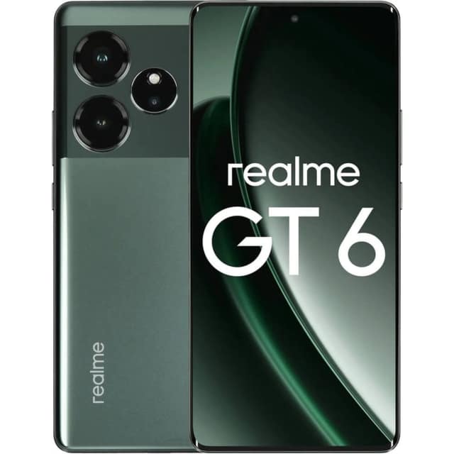 Смартфон Realme GT 6 12 Razor Green, Зеленый