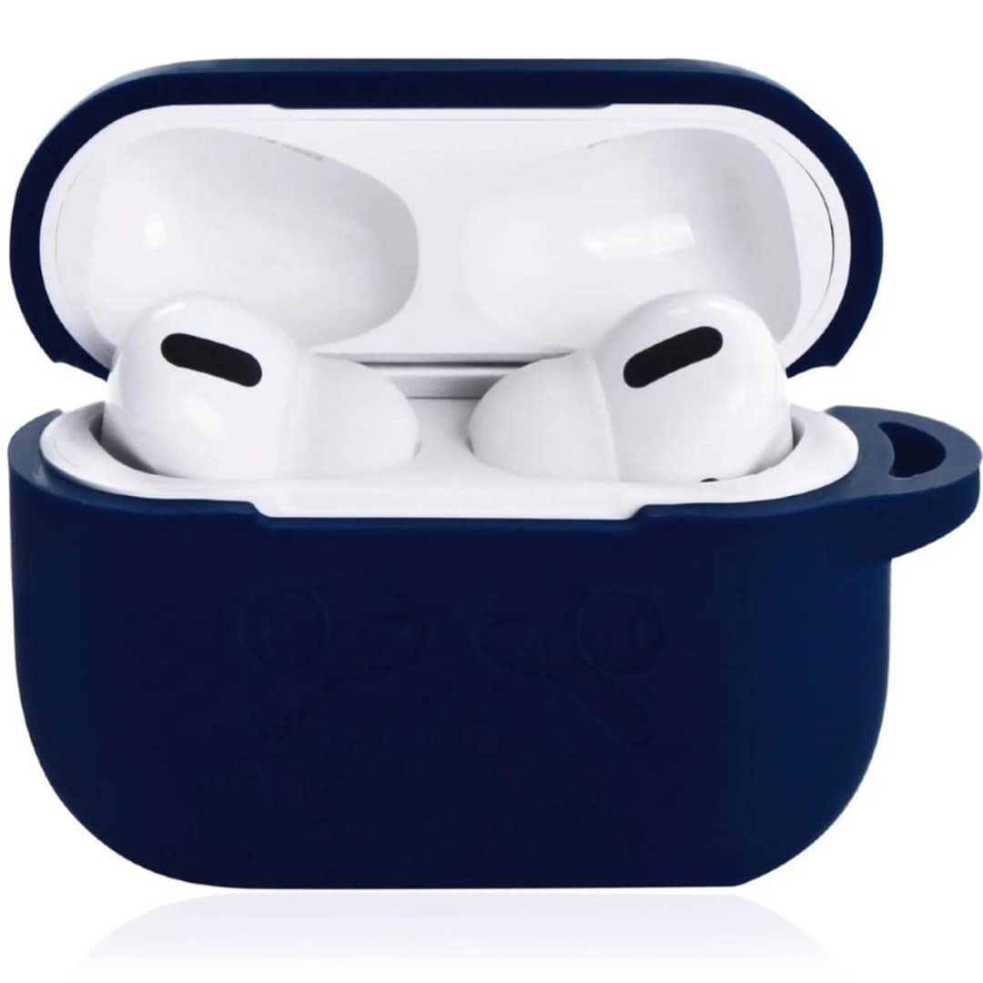 Силиконовый чехол Gurdini для AirPods Pro 2 Blue, Синий — фото 2