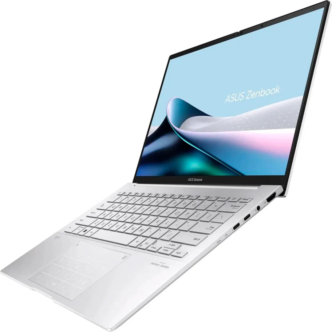 Ноутбук ASUS Zenbook 14 UX3405MA-QD488W 14 FHD OLED i7-155H Ultra SSD Foggy Silver, Серебристый — фото 4