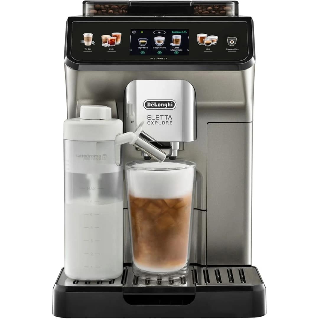 Кофемашина DeLonghi Dinamica Eletta Explore ECAM450.65.S, Silver — фото 2