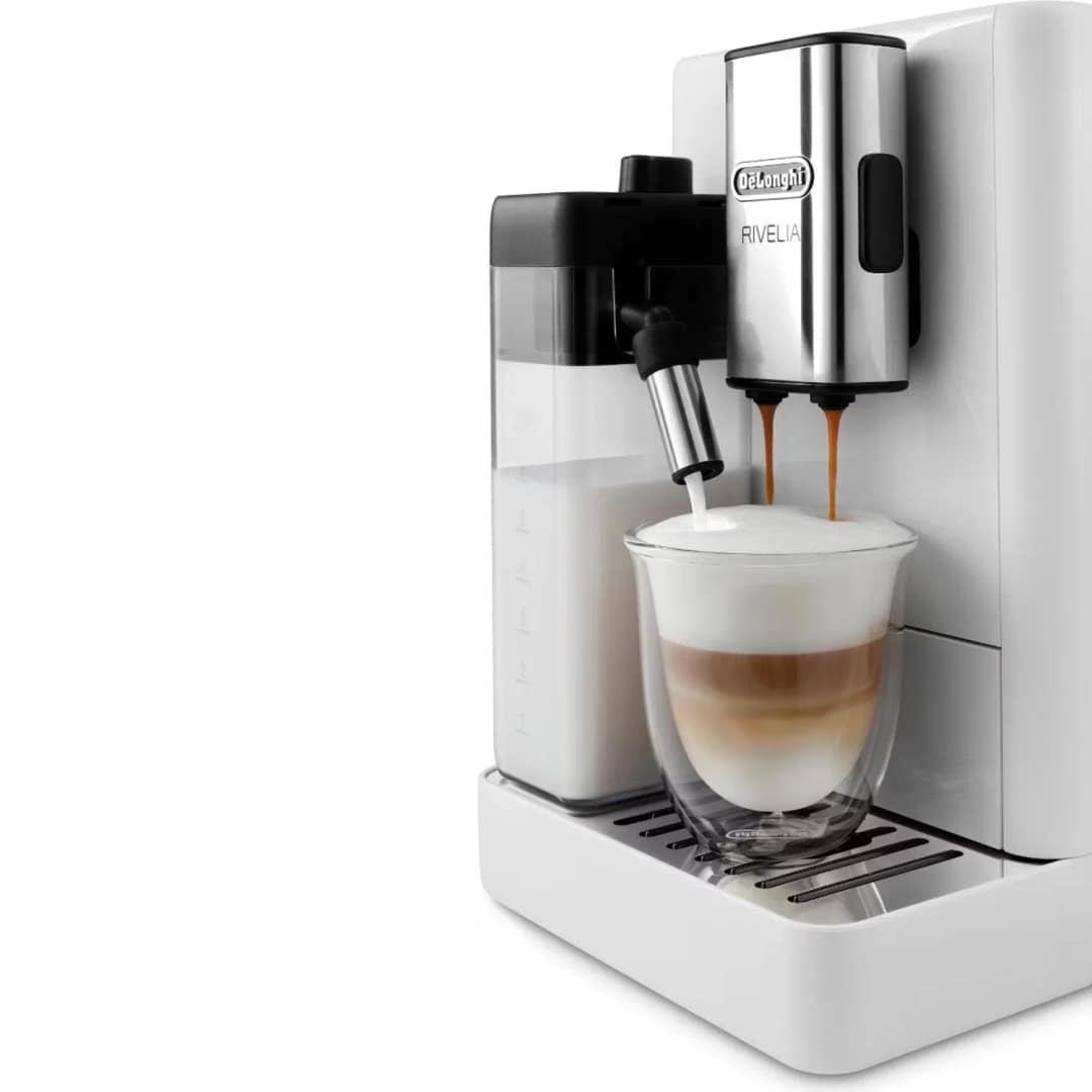 Кофемашина DeLonghi Rivelia Perfetto EXAM440.55.W, White — фото 5