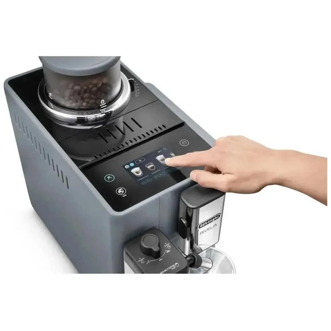 Кофемашина DeLonghi Rivelia Perfetto EXAM440.55.G, Gray — фото 4