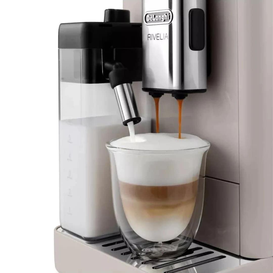 Кофемашина DeLonghi Rivelia Perfetto EXAM440.55.BG, Sand Beige — фото 3