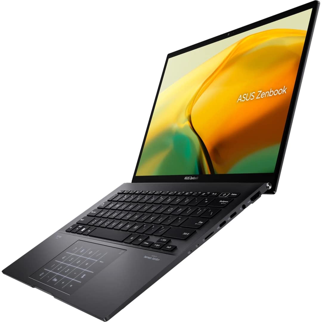 Ноутбук ASUS Zenbook 14 UM3402YA-KP860 14 WQXGA IPS R5-7430U SSD Jade Black, Черный — фото 4