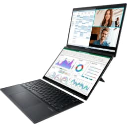 Ноутбук ASUS Zenbook Duo UX8406MA-QL339W 14 FHD OLED i9-185H Ultra SSD Inkwell Gray, Серый — фото 4