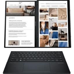 Ноутбук ASUS Zenbook Duo UX8406MA-QL339W 14 FHD OLED i9-185H Ultra SSD Inkwell Gray, Серый — фото 5