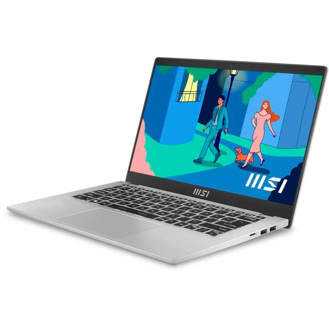 Ноутбук MSI Modern 14 C12MО-688RU 14 FHD IPS i7-1255U SSD Silver, Серебристый — фото 4