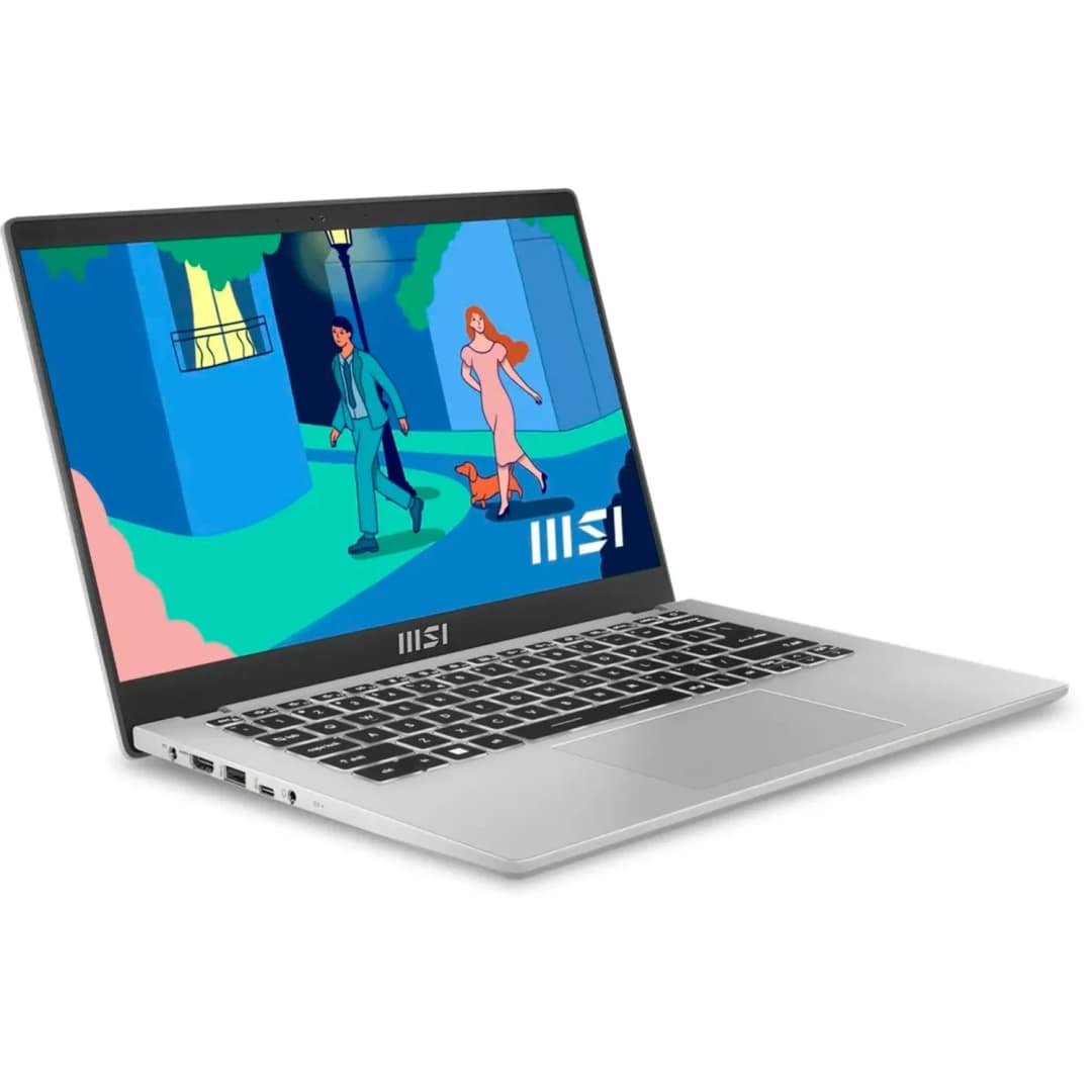Ноутбук MSI Modern 14 C12MО-688RU 14 FHD IPS i7-1255U SSD Silver, Серебристый — фото 5