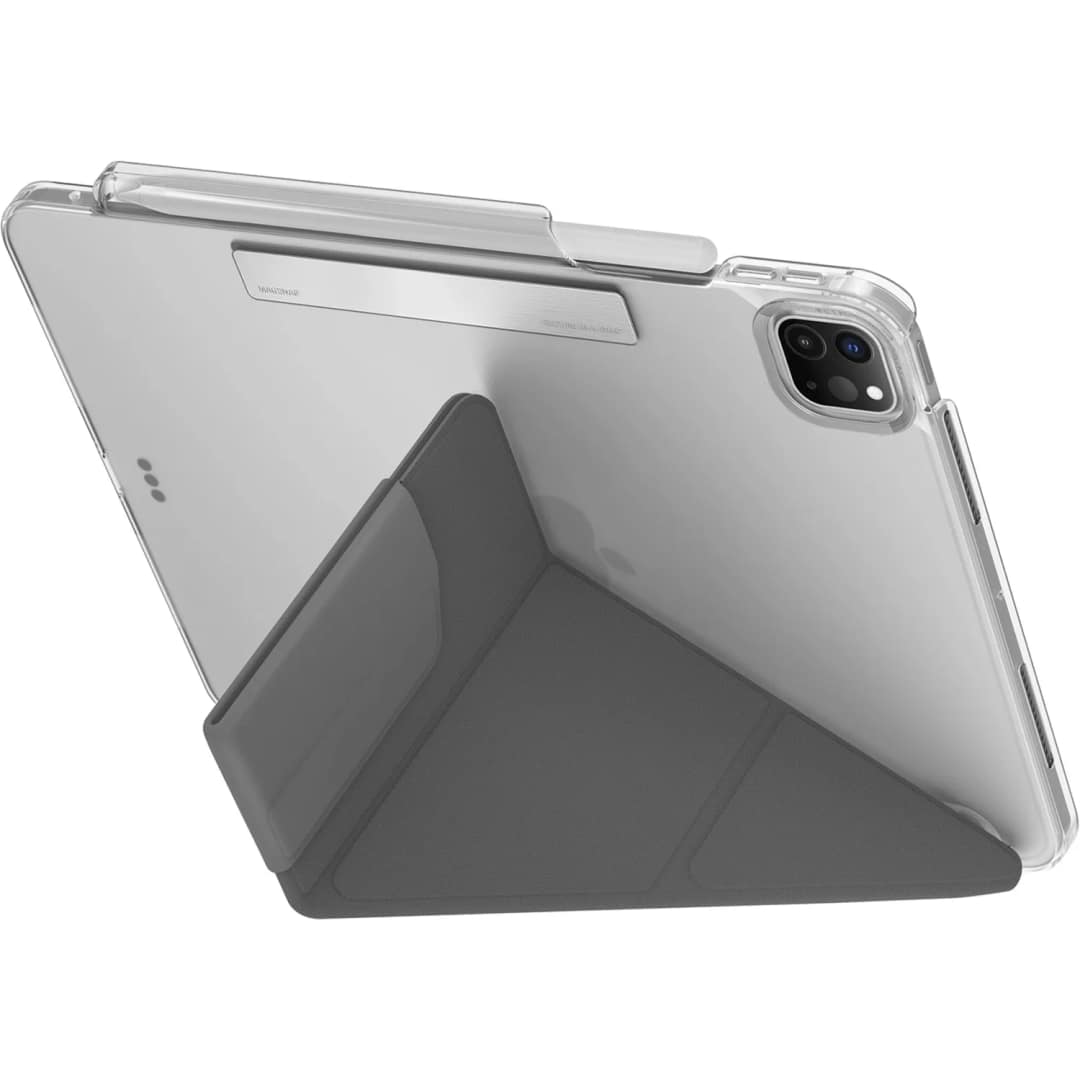 Чехол Uniq CAMDEN для iPad Pro 13 Rhino Gray, Серый — фото 2
