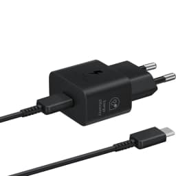 Сетевое зарядное устройство Samsung 25W USB-C EP-T2510 Cable Black, Черный