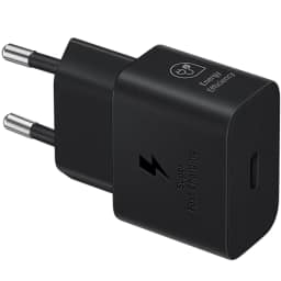Сетевое зарядное устройство Samsung 25W USB-C EP-T2510 Cable Black, Черный — фото 2