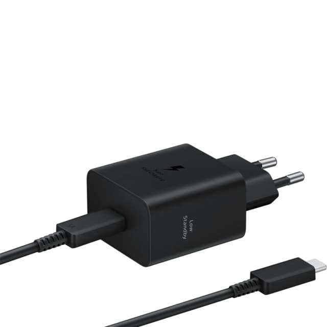 Сетевое зарядное устройство Samsung 45W USB-C EP-T4511 Cable Black