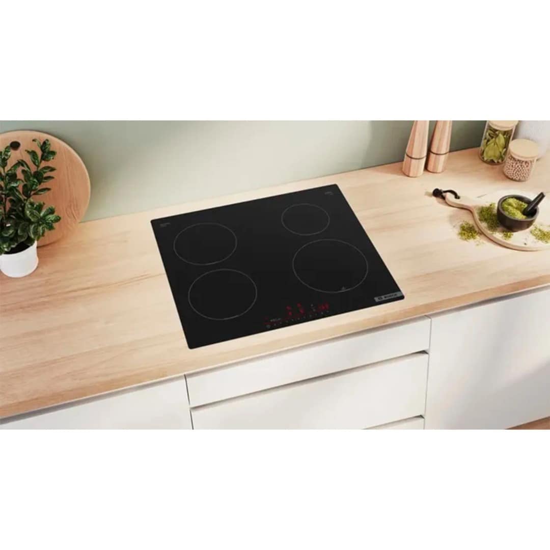 Индукционная варочная панель Bosch Serie 6 PUE611HC1E Black, Черный — фото 4