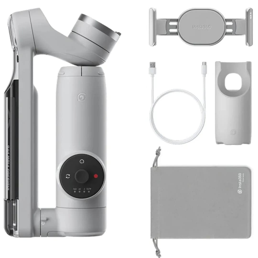 Электрический стабилизатор Insta360 Flow Pro Gray, Серый — фото 6